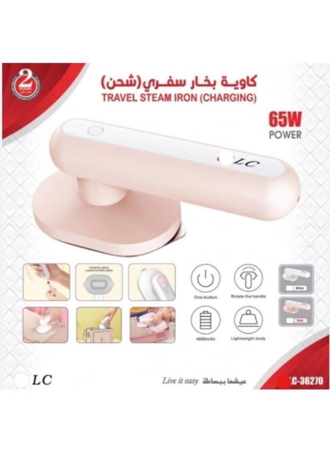 LC Compact Mini Electric Iron for Travel and Quick Fabric Pressing - Image 2